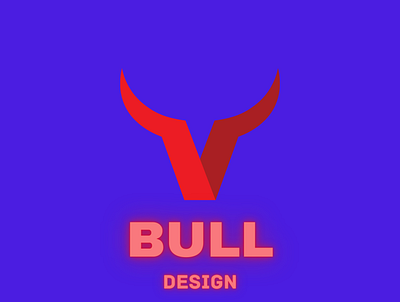 Bull design logo