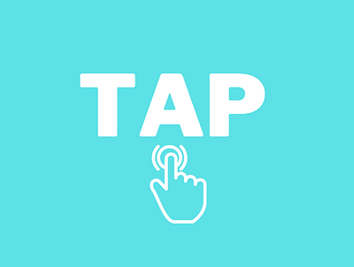 TAP branding design logo