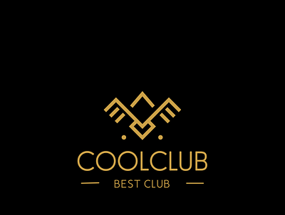 CoolClub branding design logo