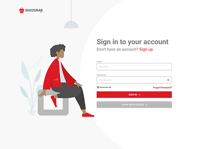 login signin app design figma illustration typography ui ux vector