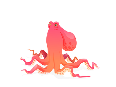 cutie octopus character