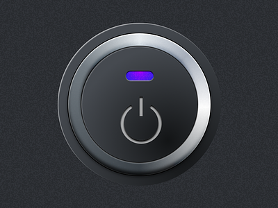 On/off button button coming soon in progress ios light