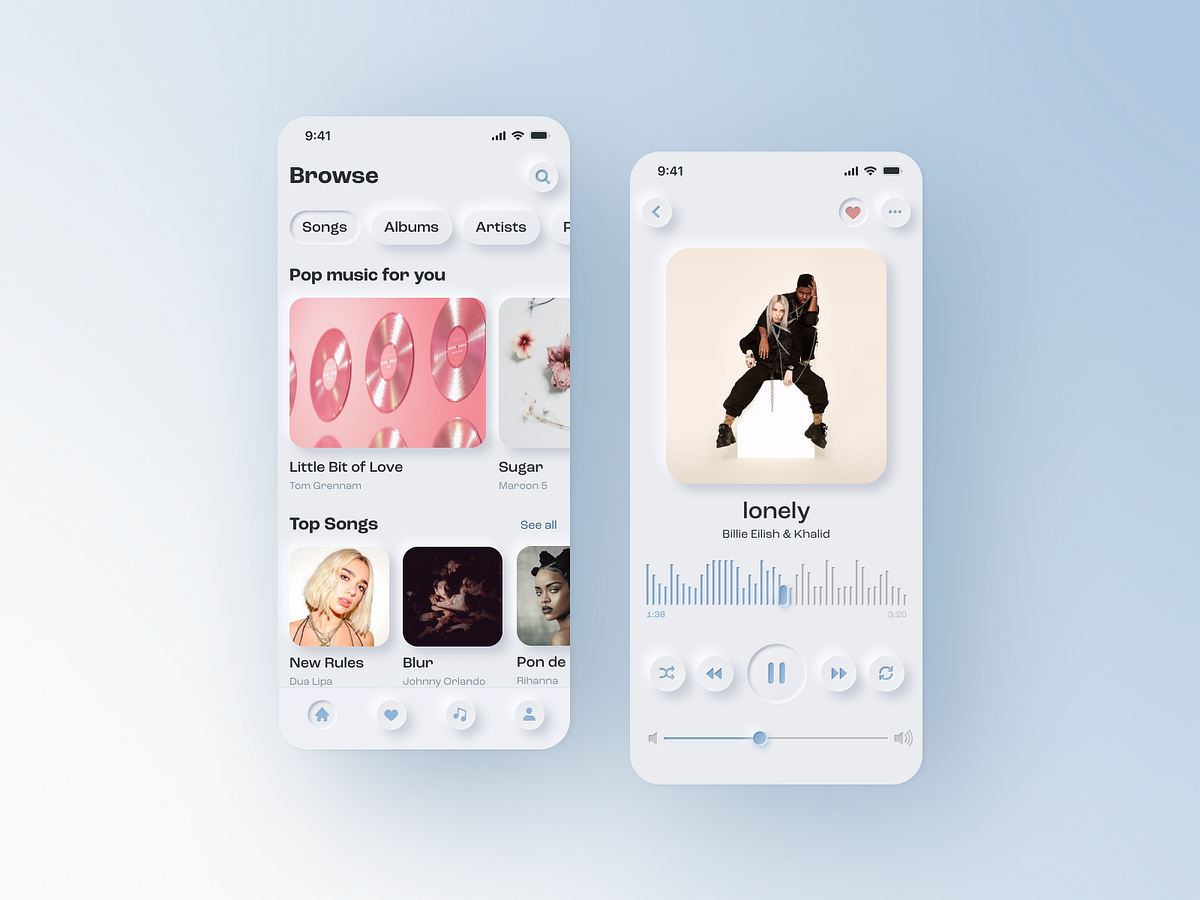 music-player-app-neumorphism-by-helen-zhuravel-on-dribbble