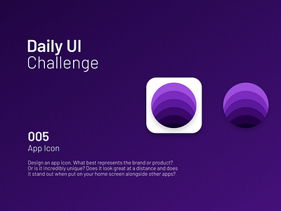Daily UI 005 App Icon app dailyui design ui ux