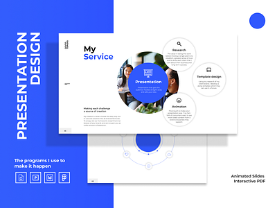 Presentation design services available available for hire booking figma google slides graphic powerpoint presentation presentation design ui