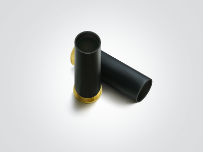 gun cartridge black faux 3d gray icon illustration photoshop