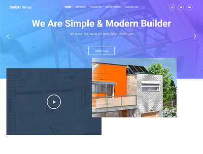 Simple Builders website builder website elementor pro landing page website design wordpress website