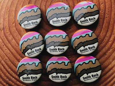 Smith Rock button