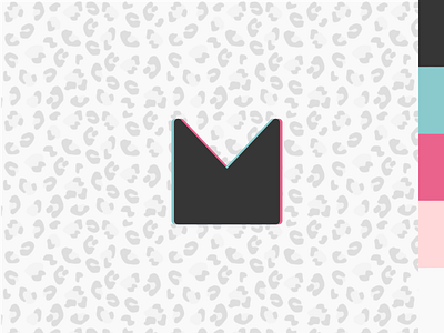 New Personal Logo & Rebrand anaglyph animal print personal portfolio rebrand stereoscoping