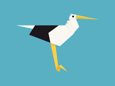 Stork - Origami By Aurélien Sesmat On Dribbble Stork - Origami By Aurélien Sesmat On Dribbble