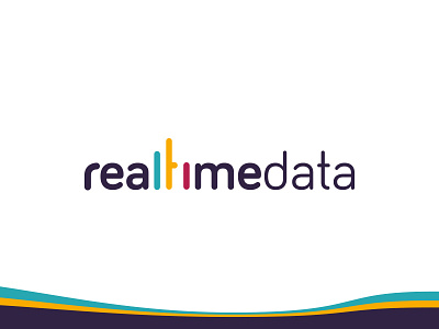 Logo data advertising blue branding clean corporate data identity logo logotype mark orange purple
