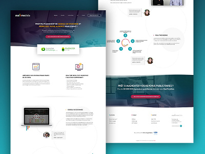 Data Agency webdesign branding clean corporate dribbble fresh gradient homepage ui design webdesign white