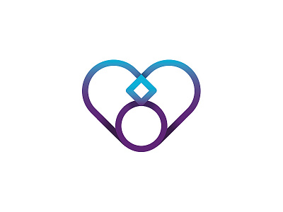 Heart logo transgender #2