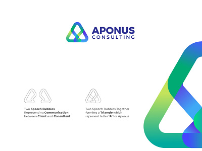 Aponus Consulting Logo logo logo design