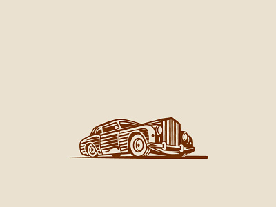Vintage Car Illustration car illustration
