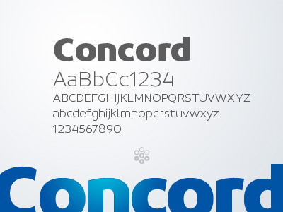 Concord Typeface concord design font soneritype type typeface