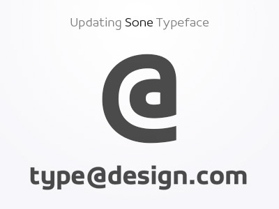 @ - Sone Typeface Update in Progress character design font glyph letter sone soneritype type typeface