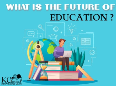 What Is the Future of Education? branding design education future education model future education technology future of education future of education after covid future of education in america future of education technology illustration knowledge glow logo the future of education