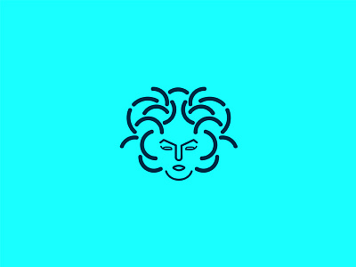 Medusa graphicdesign icon logo logodesign mythology simplicity