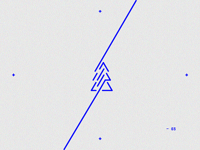 Christmas Fir branding identity illustration lineart logo mark minimalism symbol