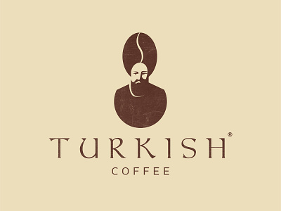 Turkish Coffee branding design identity illustration logo mark symbol typography