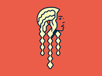 Daenerys Targaryen branding design icon identity illustration lineart logo mark symbol vector