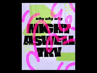 WHYWHYWHY design graphic design typography