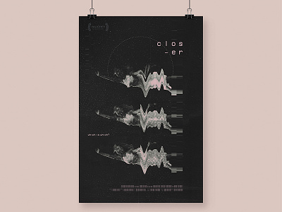 Closer Poster design graphic design photography poster poster design