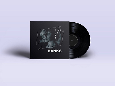 Banks Album Cover album cover design design graphic design music photography vinyl album cover