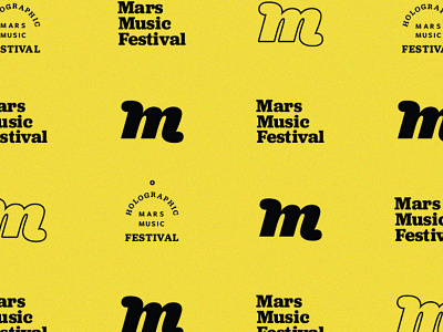 Mars Music Festival (Adobe Live) adobe live brand identity festival branding logos music festival retro typography vintage