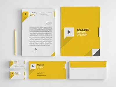 Flat Corporate Stationery