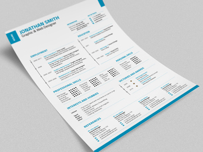 2-Piece Swiss Style Resume Set 2 piece resume cover letter easy to customize job reference resume swiss design swiss style resume set