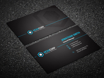 Simple Corporate Business Card