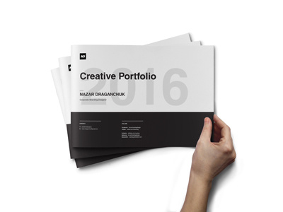My Creative Portfolio annual report black and white brochure catalog creative flat logo minimalist portfolio proposal resuve cv