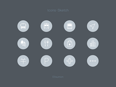 Icons sketch；icon