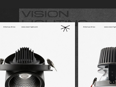 Vision Light extended lamp light logotype sign vision