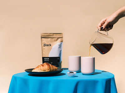 Black Coffee packaging