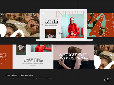 Love Indeed Website brand branding concept logo ui design uidesign