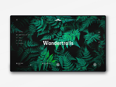 Web Design 2019 - #2 2019 design desktop forest green landing page travel ui ux web web design website work
