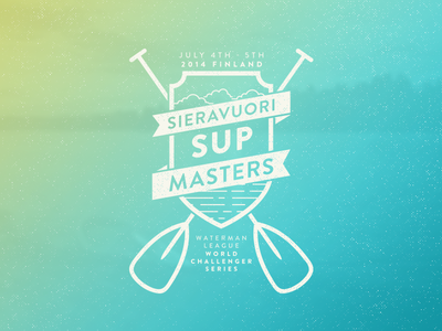 Logo sketching for SUP event in Finland