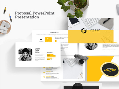 Proposal PowerPoint Presentation Template by Suman Hossain on Dribbble