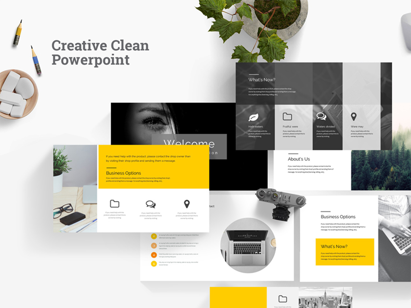 Creative Powerpoint Presentation by Arts_Design on Dribbble