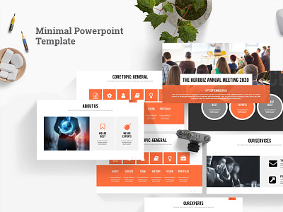 Minimal Powerpoint Template business clean design free marketing minimal plan powerpoint presentation template