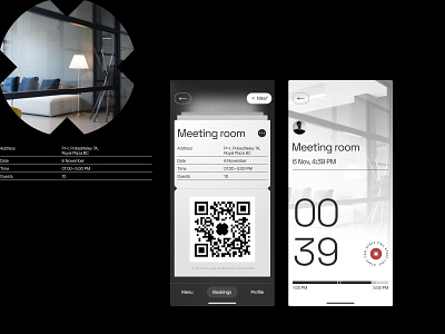 Startup Space & Business Lounge Mobile App | Bookings
