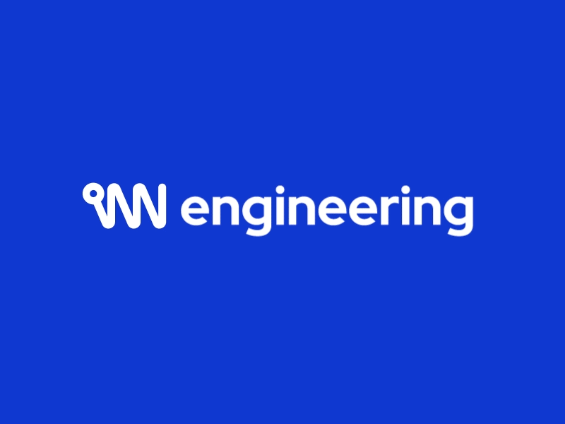 INN engineering branding gradient logo logotype motion path vector