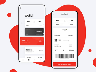 Wallet card clean cycle design dribbble icon play set simple ui