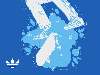 Adidas concept illustrations adidas adidasoriginals digitalpainting drawing illustration procreate sketches sneakers