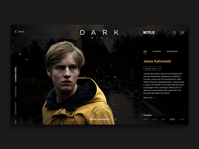 Netflix Dark Concept