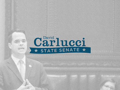 Carlucci Campaign Logo campaign logo new york senate senator yard sign