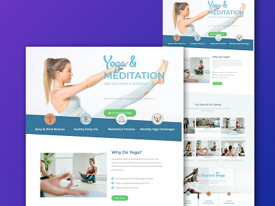 Yoga wordpress webiste